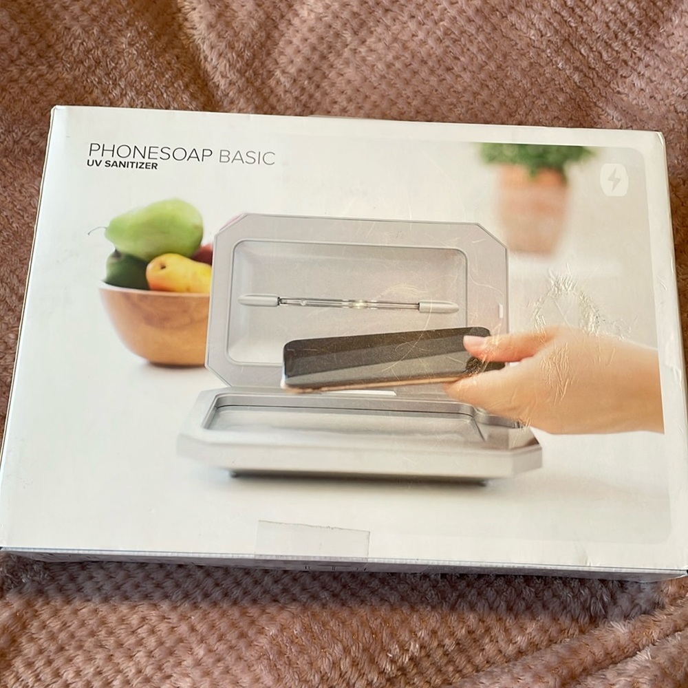 Phonesoap Basic NWOT White UV Sanitizer